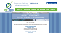 Desktop Screenshot of opendoorcommunityhouse.org